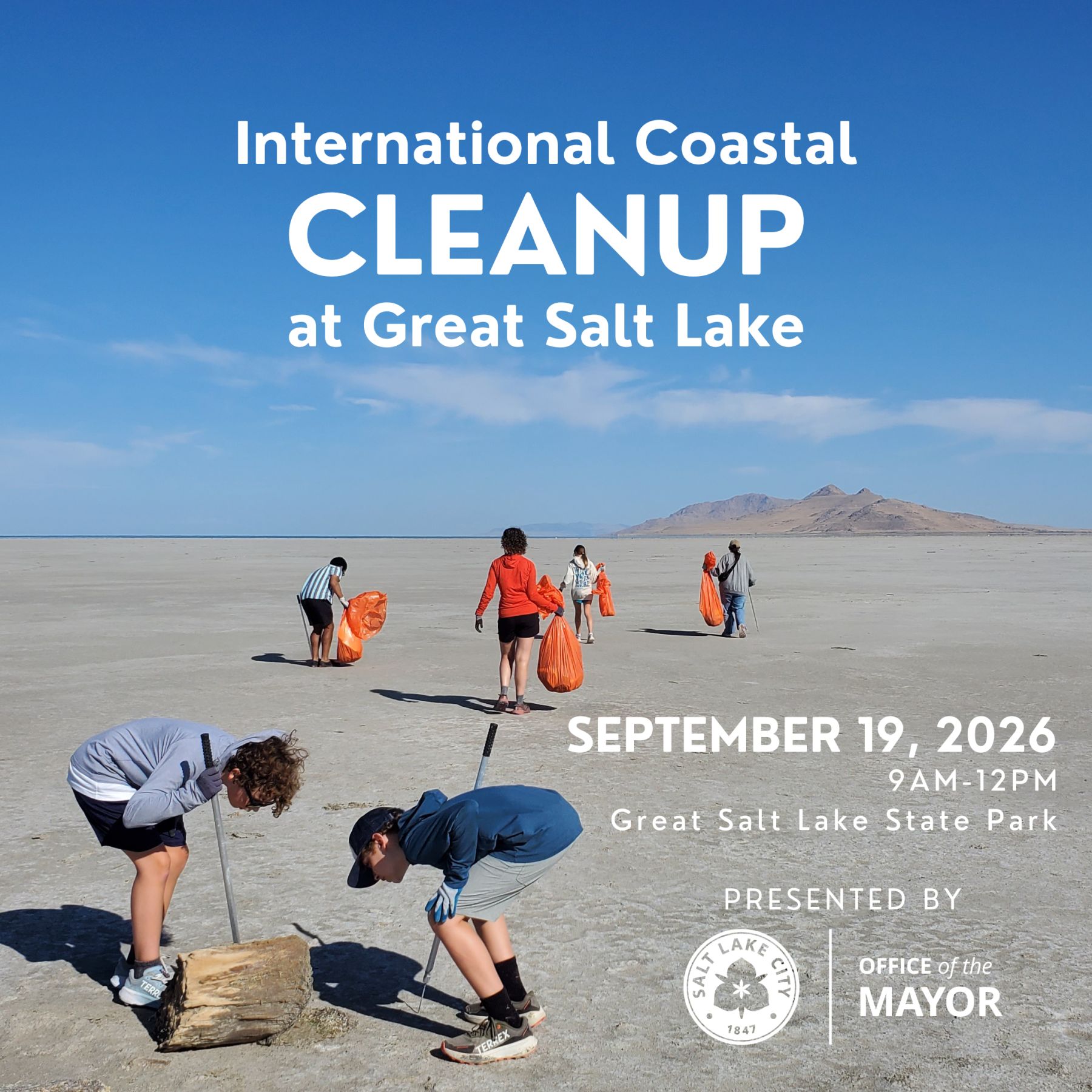 FRIENDS of Great Salt Lake - 9/19: International Coastal Cleanup at Great Salt Lake