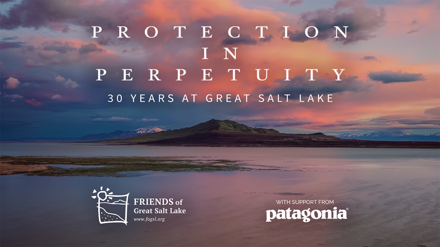 FRIENDS of Great Salt Lake - Watch our 30th Anniversary Film: Protection in Perpetuity