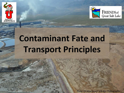 Contaminant Fate and Transport